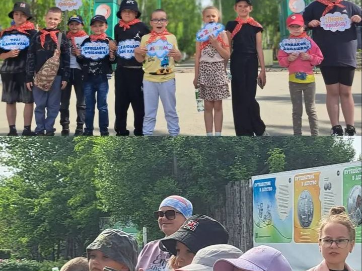 Сегодня наш первый класс побывал в замечательном зоопарке.