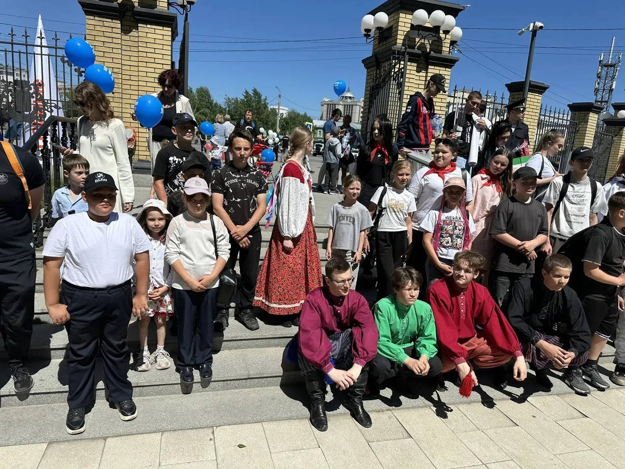 1 июня учащиеся нашей школы посетили парк «Центральный» г.Барнаула.