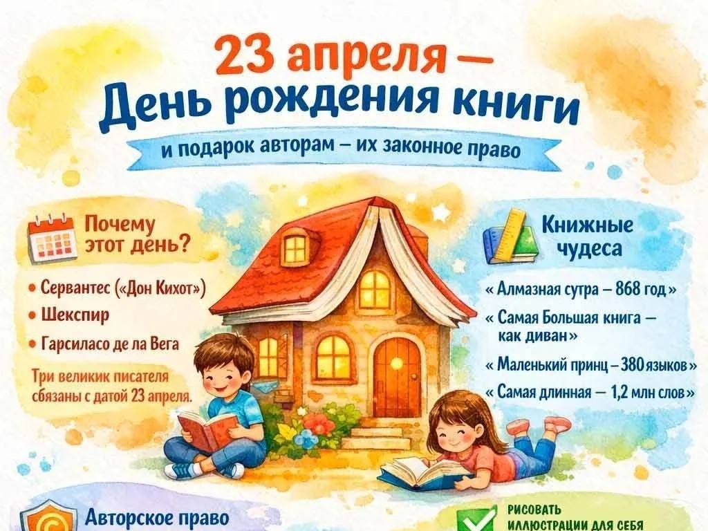 Всемирный день книги и авторского права Всемирный день книги и авторского права.