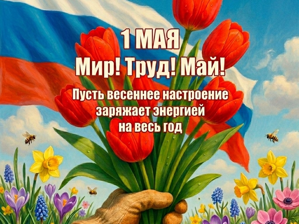 С 1 Мая, дорогие друзья!.