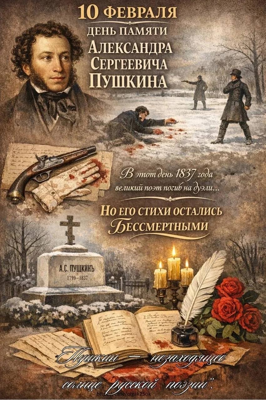 День Памяти А.С.Пушкина.