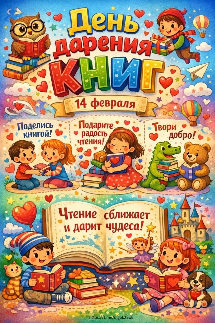 Международный день книгодарения.