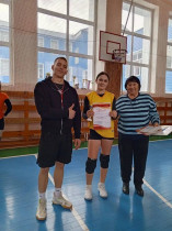 Прошли районный соревнования  по волейболу.